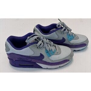 Nike Air Max 90 Hyper Grape Teal Gray White Silver Women’s Size 6.5